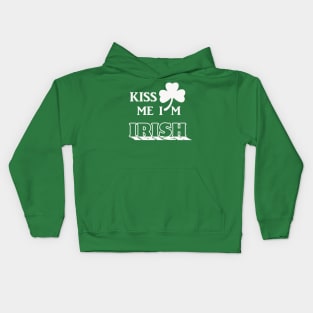 Kiss me I'm Irish Kids Hoodie